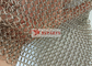 Brass Copper 7mm Stainless Steel Chain Mail Ring Mesh Curtain With Welded Type