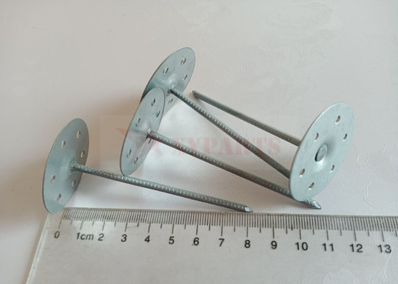 80mm Perforated Insulation Pins Round Head To Secure Insulation Foam Board