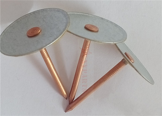 Copper Coated Steel CD Stud Welder Insulation Pins For Duct Lining Work