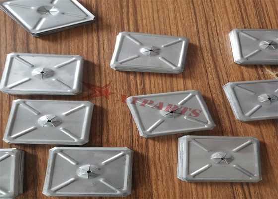 Fast Fixing Square Metal Speed Clips With Different Size For Insulaton Pins