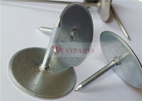 Galvanized Steel Power Point CD Weld Pins Used To Fasten Insulation