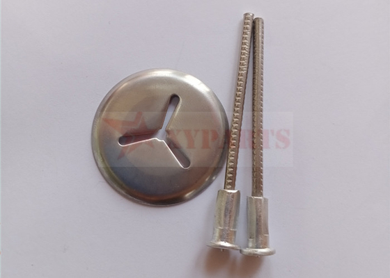 3mmx65mm CD Weld Bimetallic Insulation Pins With Aluminunm Base