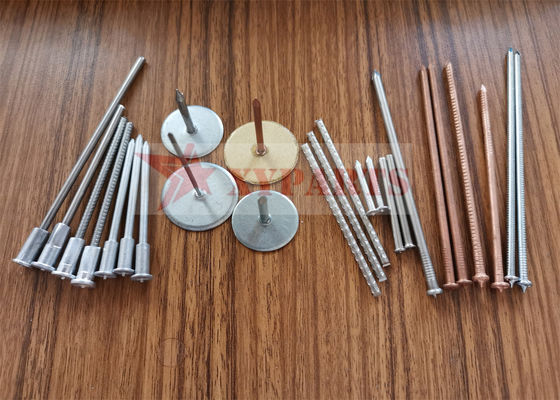 Thermal Insulation Stainless Steel Metal CD Weld Pins For HAVC Air Ducting