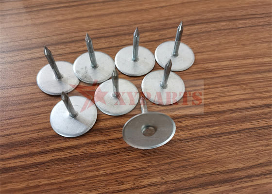 Round Base Welding Agricultural Rockwool Insulation Pins For Duct Pipe