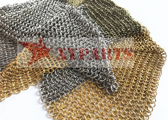 Woven Type Partition Screen Metal Ring Curtain