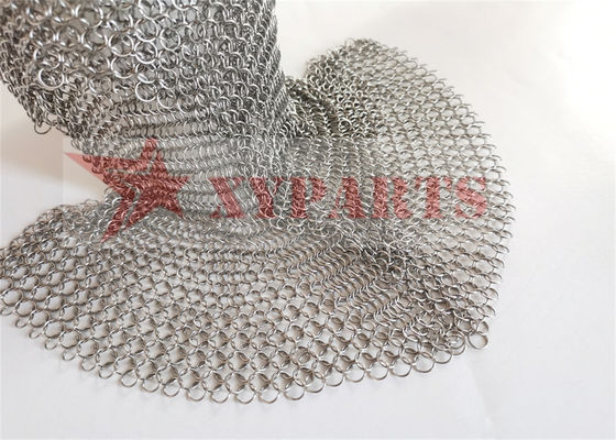 Fire Resistant Decoration Stainless Steel Ring Mesh Curtain