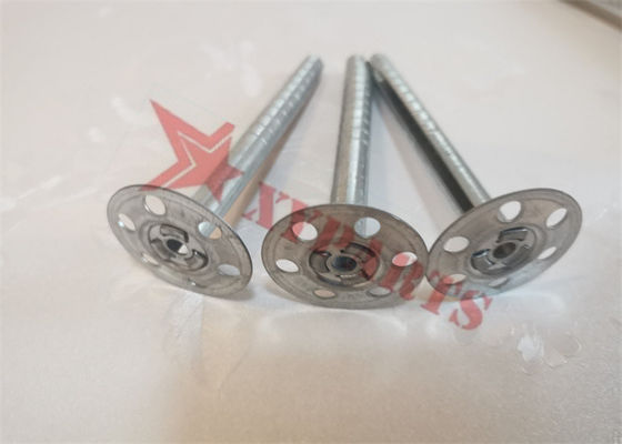 35mm Perforated Base Insulation Metal Plugs For Fixing Building Boards