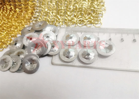 15MM Zinc Coated Hardness Steel Self Locking Washer For 2.7mm Metal Pin Fixed