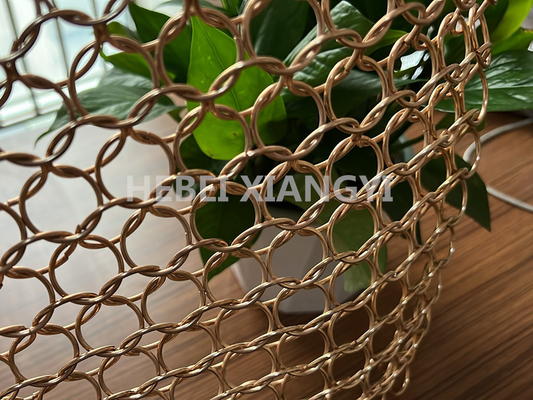 20mm Outer Diameter Stainless Steel Chain Mail Wire Mesh