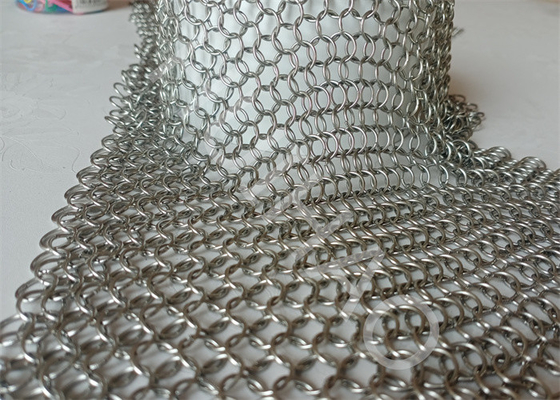 Stainless Steel Metal Ring Alpha Mesh For Safety System