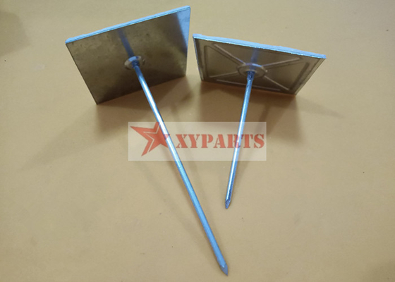 Annealed 2.7mm Diameter Self Adhesive Insulation Pin Nails In Soundproofing