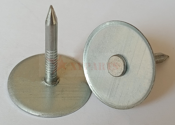 3.4mm Galvanized Steel Capacitor Discharge Insulation Welding Pins For Exhaust Air Duct