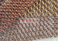 1.2mm Wire Dia Copper Metal Coil Drapery For Restaurant Decoration