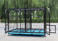 Outdoor Heavy Duty Welded Wire Dog Kennels 190x100x120cm Black Color