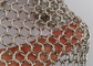 Welded Type Metal Ring Mesh For Architecture Decoration