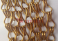 Colorful Aluminum Chains Curtain As Space Divider For Hotel Decoration