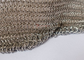 Weld Stainless Steel Chainmail Wire Mesh 0.53mm X 3.81mm For Room Curtain