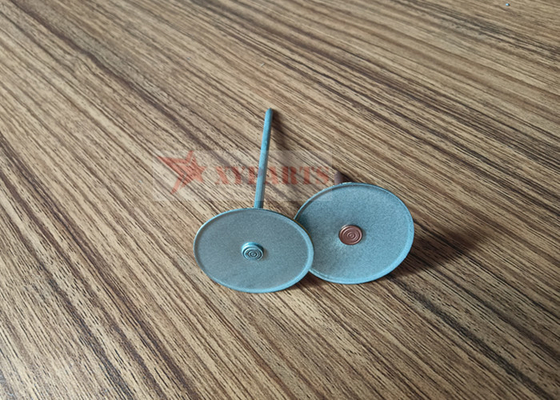 38mm Weld Type Cupped Head Insulation Pins For Welding Capacitor Discharge