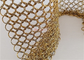 0.8x7mm Stainless Steel Ring Mesh For Night Closures Of Shopping Center