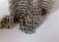 Stainless Steel Chain Mail Metal Mesh Curtains 0.53x3.81mm For Fire Guard Screens