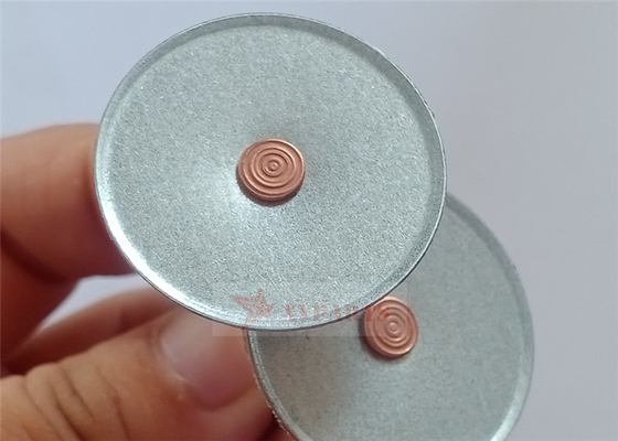 Copper Coated Steel CD Stud Welder Insulation Pins For Duct Lining Work