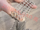 Height 2.30 M Width 1.50 M Ring Size 7mm Silver Color Tab Top Ring Mesh Curtain