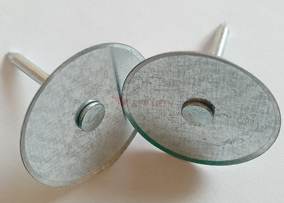 Galvanized Steel Power Point CD Weld Pins Used To Fasten Insulation