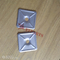 63.5 MM Square Shape Metal Speed Clips For Fixing Insulaton Metal Nails