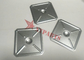 2'' Square Shape Self Locking Washers With  Beveled Edges For Fixing Insulaton Pins