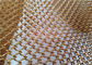 Corrosion Resisting Coil Metal Mesh Drapery 1.2mm For Interior Decoration