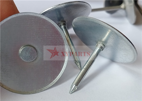 Galvanized Steel Power Point CD Weld Pins Used To Fasten Insulation