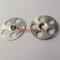 Polished 36mm Self Lock Washer Stainless Steel / Galvanized Steel Disc