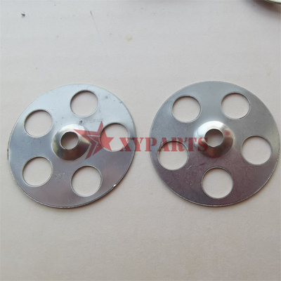 Galvanized Steel Board Fixing Self Locking Washers Round 6mm Center Hole