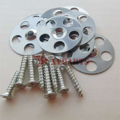 Zinc Plated Self Locking Insulation Washers Fixing Ceiling Plasterboard