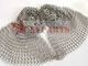 Space Partition Stainless Steel Metal Ring Mesh 1.2mmx10mm