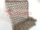 Bronze Stainless Steel Chainmail Metal Ring Mesh For Wall Curtains