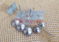 Stamped Metal Steel 50mm Square Perforated Base Rock Wool Insulation Pins