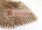 Chain Mail Wire Metal Architectural Ring Mesh For Decorative Protection