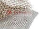 Easy Installation Electroplating Space Division Welded Round Metal Ring Mesh