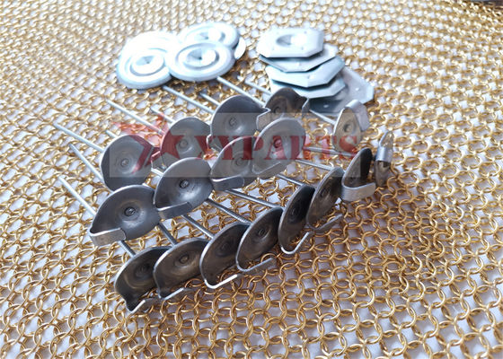 A2 Stainless Steel Insulation Lacing Anchors Heat Blanket