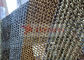 Multi Style Color Space Divider Metal Ring Mesh For Interior Decoration