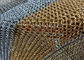 Various Color Plated Chainmail Ring Metal Mesh Drapery Buildiling Decoration