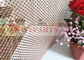 6mm Wire Mesh Curtains Decoration Light Weight Flexible Aluminum Chain Link Coil Metal Shower