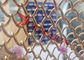 Chain Link Metal Mesh Curtain With Beautiful Color As Draper For Hotel Decoration