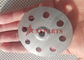 70mm Stainless Steel Disc Washers With Perforated Round Hole For Insulation Boards