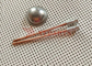 65mm Length Capacotor Discharge Insulation Bimetallic Pins With Aluminum Weld Base
