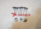 12 Gauge 316 Stainless Steel Insulation Lacing Anchors For Removable Blanket