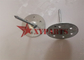 M3*75 Mm Galvanized Marine Insulation Pins With 40mm Dia Perforated Disc Base