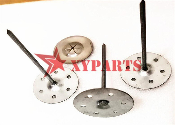 M3*75 Mm Galvanized Marine Insulation Pins With 40mm Dia Perforated Disc Base