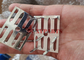 Galvanized Steel 2'' x 1 1/2'' Perofated Impaling Clips For Rock Wool Installtion